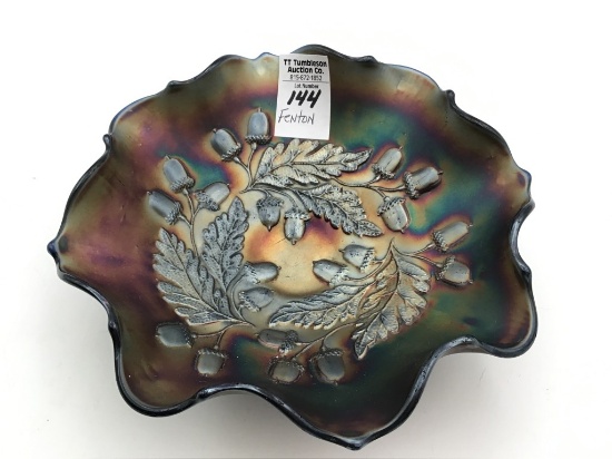 Fenton Carnival Glass Acorn Dish