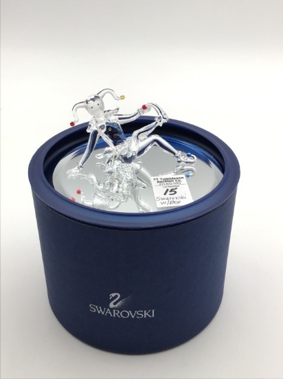 Swarovski Crystal Jester w/ Box