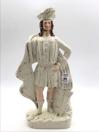 Staffordshire 18 Inch Wiliam Tell Statue