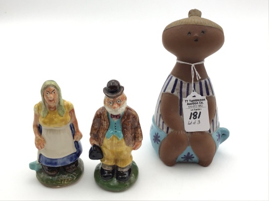 Lot of 3 Including Gustavsberg Pottery