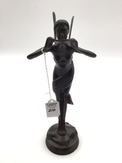 Bronze Art Statue of Fairy-Enchanted