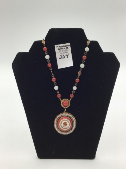 Vintage Ladies Victorian Style Beaded