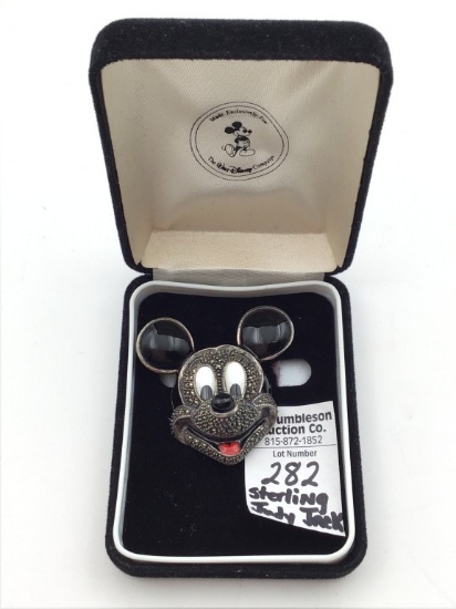 Judith Jack Lg. Sterling Mickey Mouse Disney