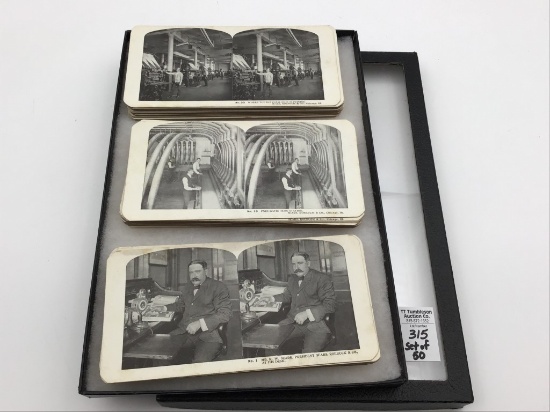 Very Nice Complete Set of 50 Sterio Cards From