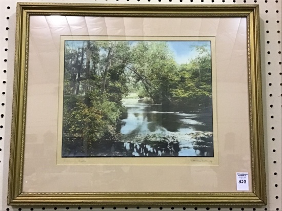 Framed-Signed Wallace Nutting "Summer