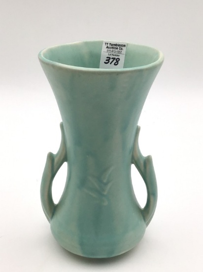 McCoy Dbl Handled Vase (8 Inches Tall)