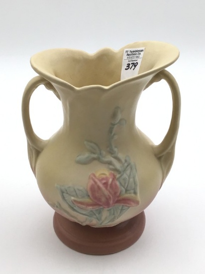 Hull Art Pottery Dbl Handled Vase