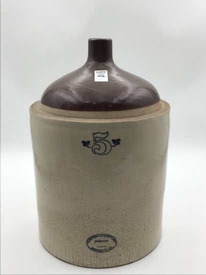 Crock Jug Marked #5-Western Stoneware Co.