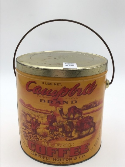Nice Campbell Brand Blend Coffee Tin
