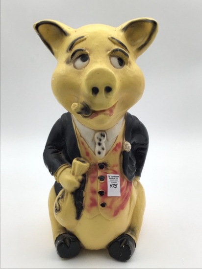 Whimsical Pig Ceramic/Plaster Bank