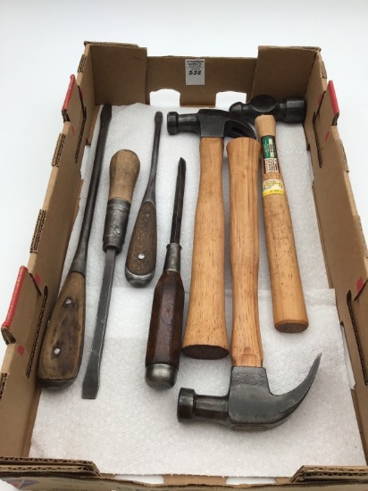 Group w/ Various Nice Older Hammers Including