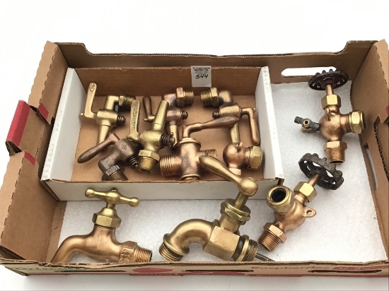 Nice Collection of Various Brass Valves