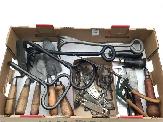 Group of Various Antique Tools Including