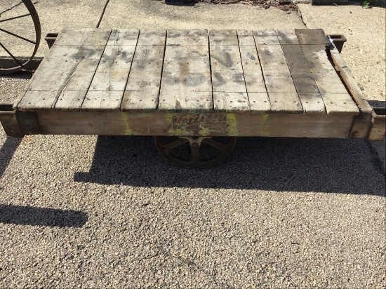 Antique Original Factory RR Cart w/