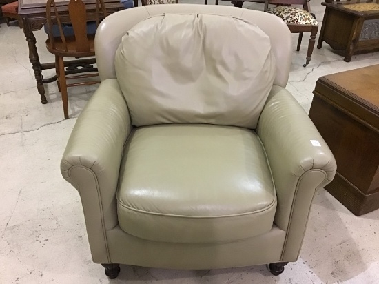 Very Nice Smith Bros Leather Chair-Originally