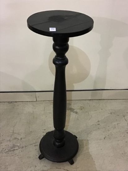 Wood Pedestal Fern Stand (3 Ft Tall X 12 Inch
