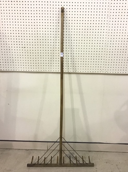 Primitive Wood Rake (Pick up Only)