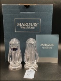 Marquis Waterford Salt & Pepper Shakers