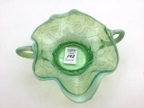 Dugan Green Diamond Maple Leaf Bonbon
