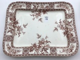 Lg. Ironstone Platter-Wallace Gimson Garfield