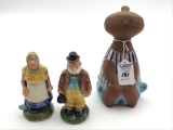Lot of 3 Including Gustavsberg Pottery
