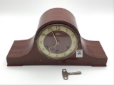 Germany Keywind Mantle Clock w/ Key