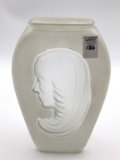Art Deco Phoenix Glass Madonna Vase