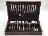 Lg. Set of Lady Doris Silverplate Flatware-Service