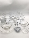 Lg. Set of Approx. 27 Pieces of Candlewick