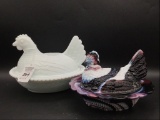 Lot of 2 Chicken on the Nests Including