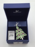 Swarovski Vintage Christmas Tree Brooch