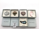 Lot of 5 Various Monet Collector Hinged