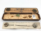 Group of Various Vintage Hat Pins