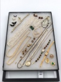 Collection of Ladies Costume Jewelry Including