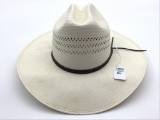 Western Straw Style Hat-Size Medium