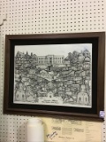 Framed Princeton Tile Picture Princeton, IL