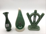 Lot of 3 Pottery Pieces Including Redwing Art