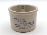 Willow Farm Products Butter Crock