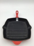 Le Creuset Cast Iron Red Signature Square Skillet