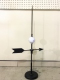 Table Top Lightening Globe w/ Metal