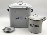 Lot of 3 White Porcelainware Pieces Including
