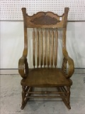 Lg. Vintage Wood Rocker