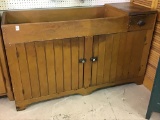 Very Nice Primitive Dry Sink w/ One Small Drawer