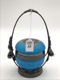 Middletown Holder Opaline Jeweled Basket