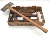 Group of Tools Including Plume Dbl Edge Axe,