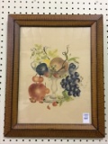 Framed Still LIfe Fruit Print (Un-signed)