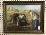 Framed Gathering Harvest Print