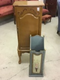 Lot of 2 Including Contemp. Jewelry Chest Armoire