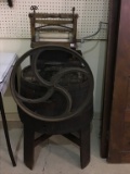 Primitive Wood Brl Design Washing Machine