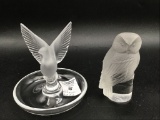 Lot of 2 Lalique France Pieces Including